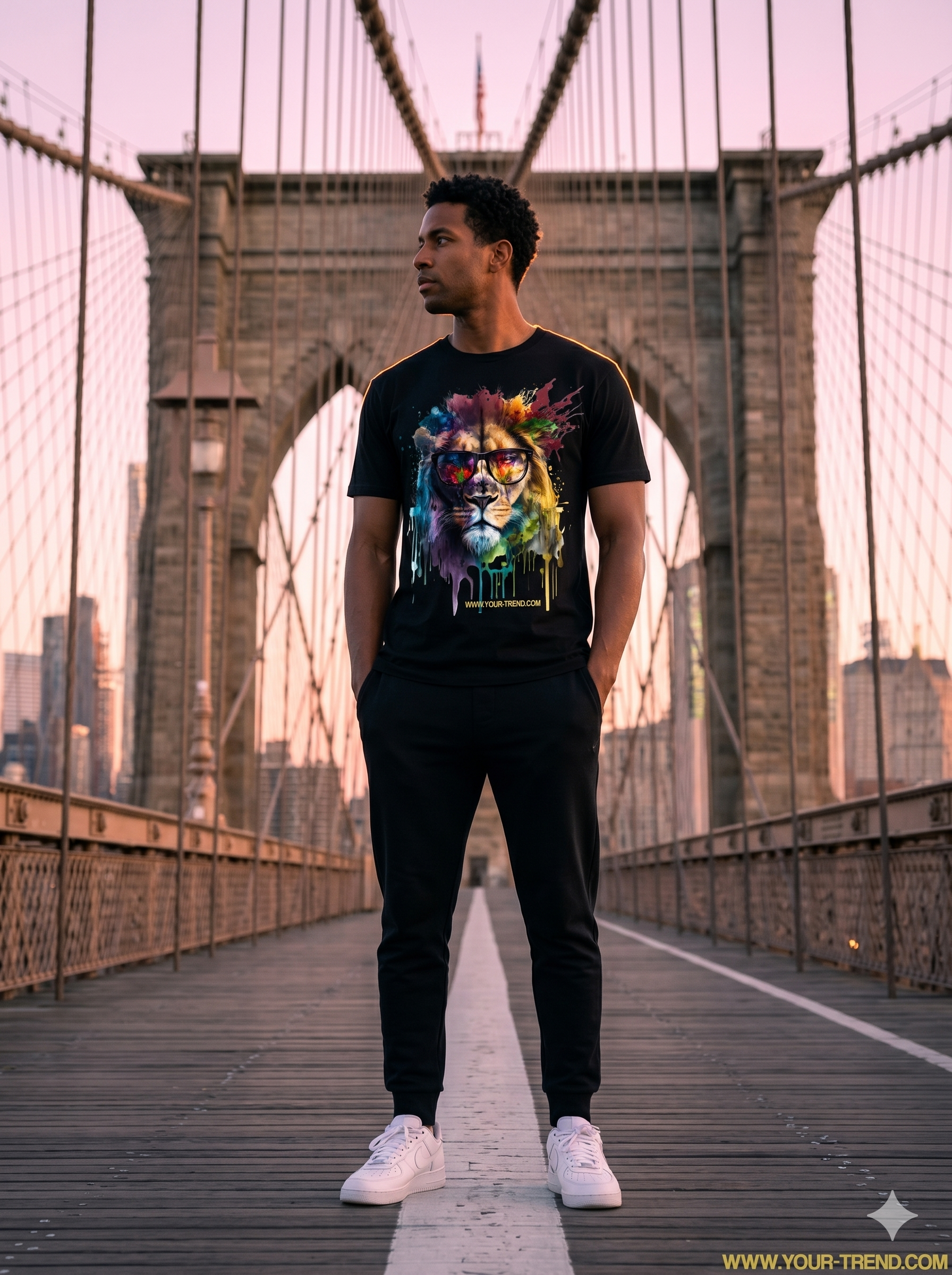 King Pop Design an der Brooklyn Bridge